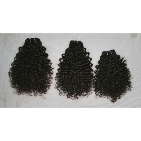 Steam Afro Kinky curly hair